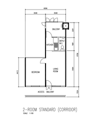 Blk 120 Toa Payoh View (Toa Payoh), HDB 2 Rooms #594588051